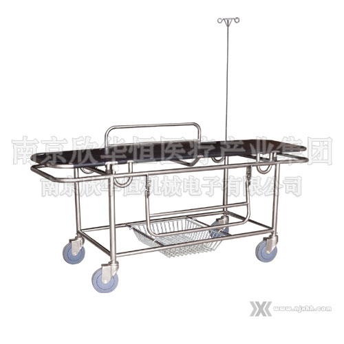 不锈钢病人推车